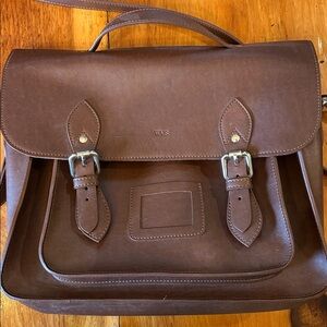 14” Wills vegan shoes classic satchel